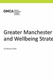 Greater Manchester Mental Health And Wellbeing Strategy cover page